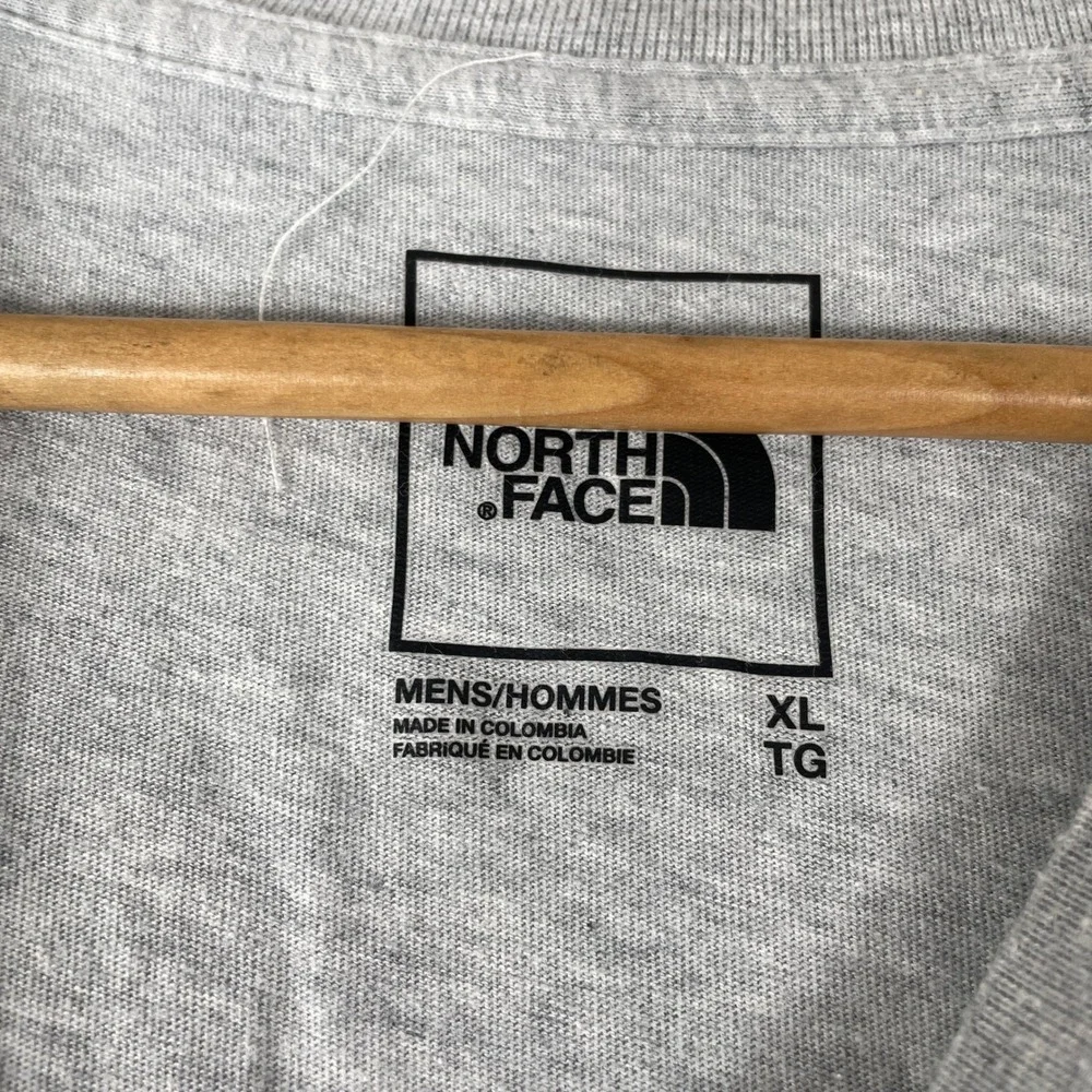 The North Face Henley Shirt Mens XL Gray Heathered Outdoor Gorpcore Casual